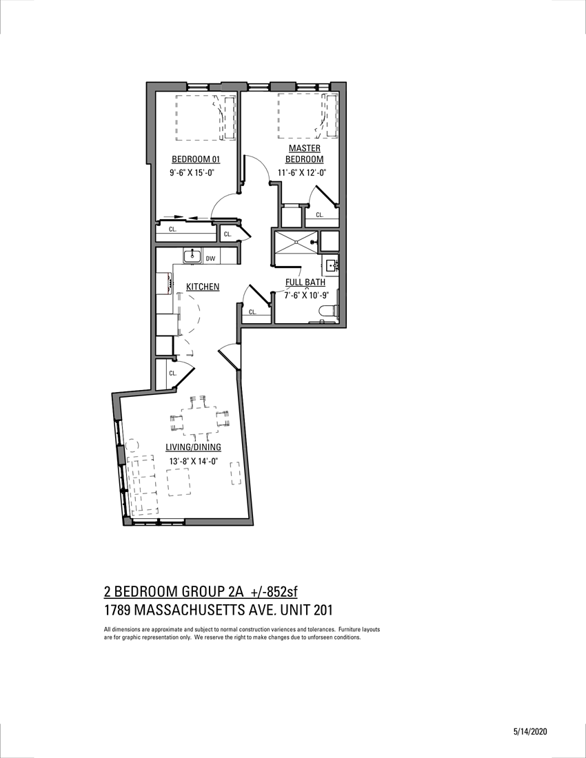 1789 MASSACHUSETTS , UNIT 201